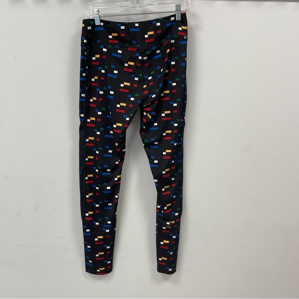 NWT Missoni Perforated Stretch-Jersey Leggings - Black Heritage All Over